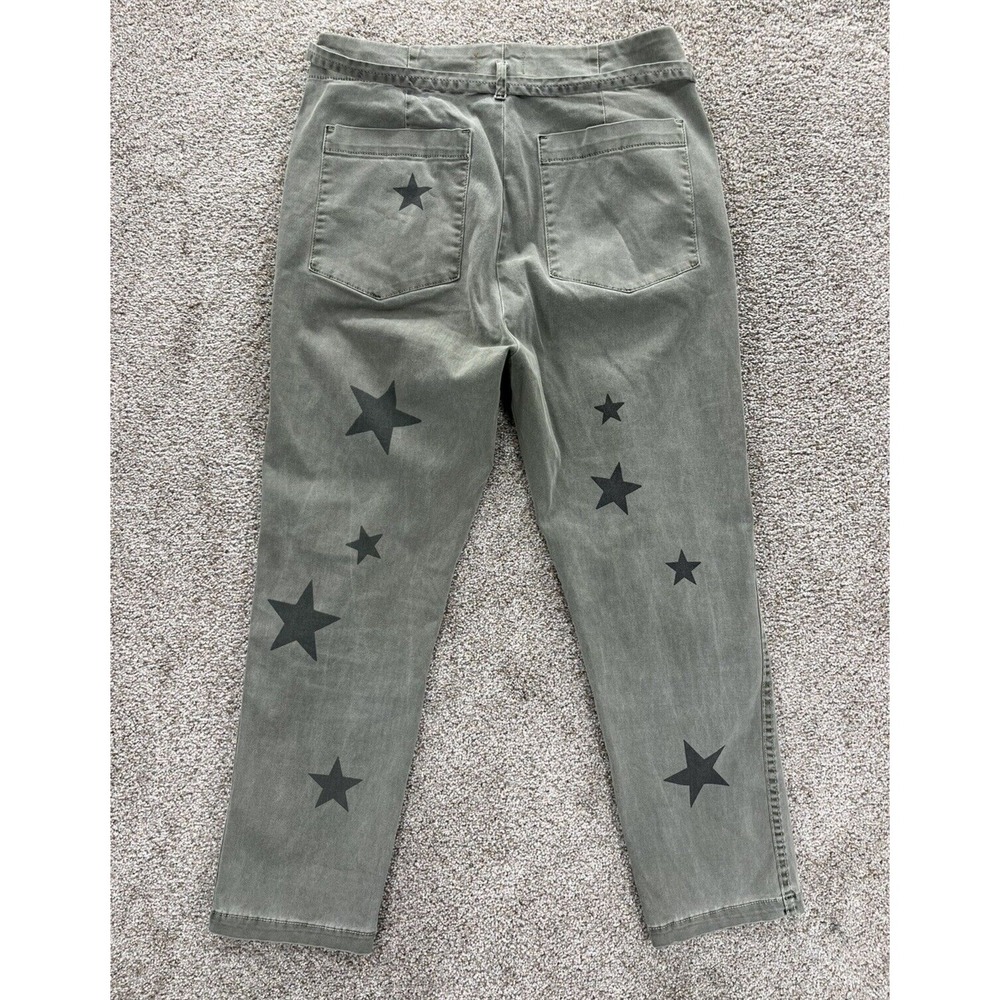 Star-Patterned Gray Women's Pants - image 5